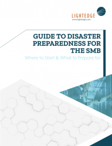 Image of Guide to Disaster Preparedness for the SMB Whitepaper from LightEdge